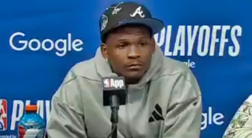 Cameras captured Anthony Edwards’ priceless reaction to the Wolves’ recent struggles with three-point shooting over the last two games