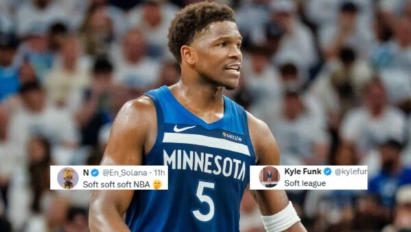 The Entire Internet Calls Out NBA For Being “Soft” After Announcement Of Massive Fine On Anthony Edwards For Dropping Wild F-Bomb On Live TV