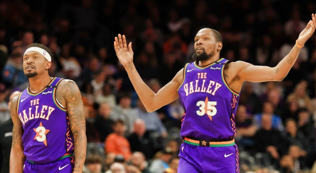 Brian Gregory shared his strong relationships with Kevin Durant and Bradley Beal when he was asked about their future with the Phoenix Suns