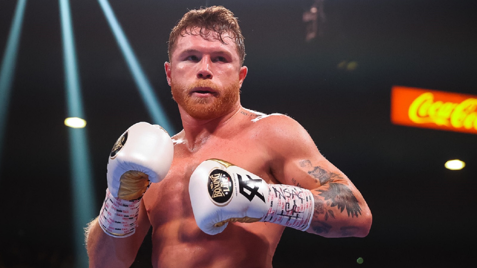 Canelo Alvarez in the ring
