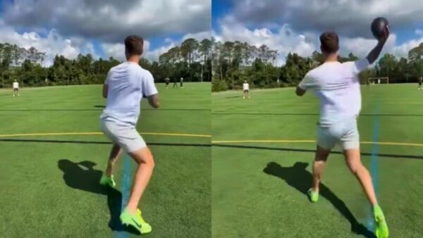 Social Media Is Worried About Carson Beck After Video Emerges Of The New Miami QB Throwing During His Recovery From Surgery