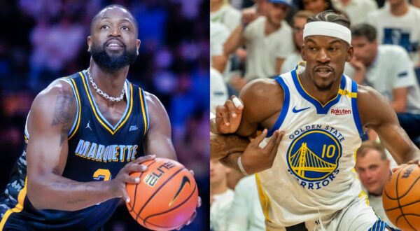 Dwayne Wade and Jimmy Butler