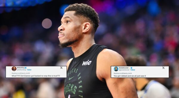 Giannis Antetokounmpo (Photo via Imagn Images)