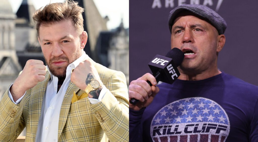 Joe Rogan and Conor McGrgeor