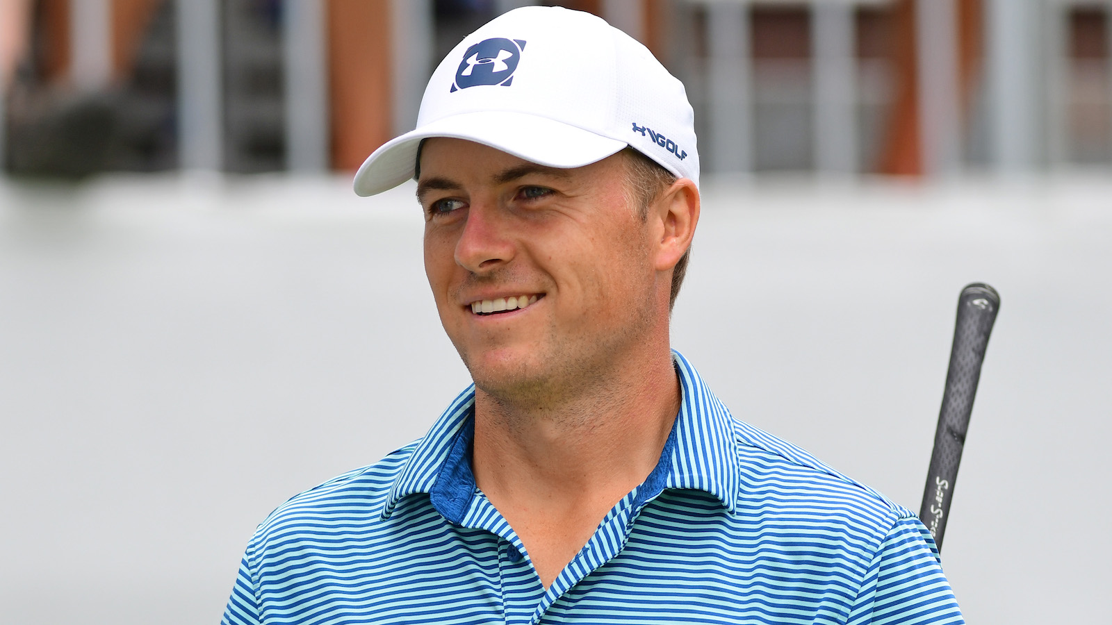 Jordan Spieth smiling