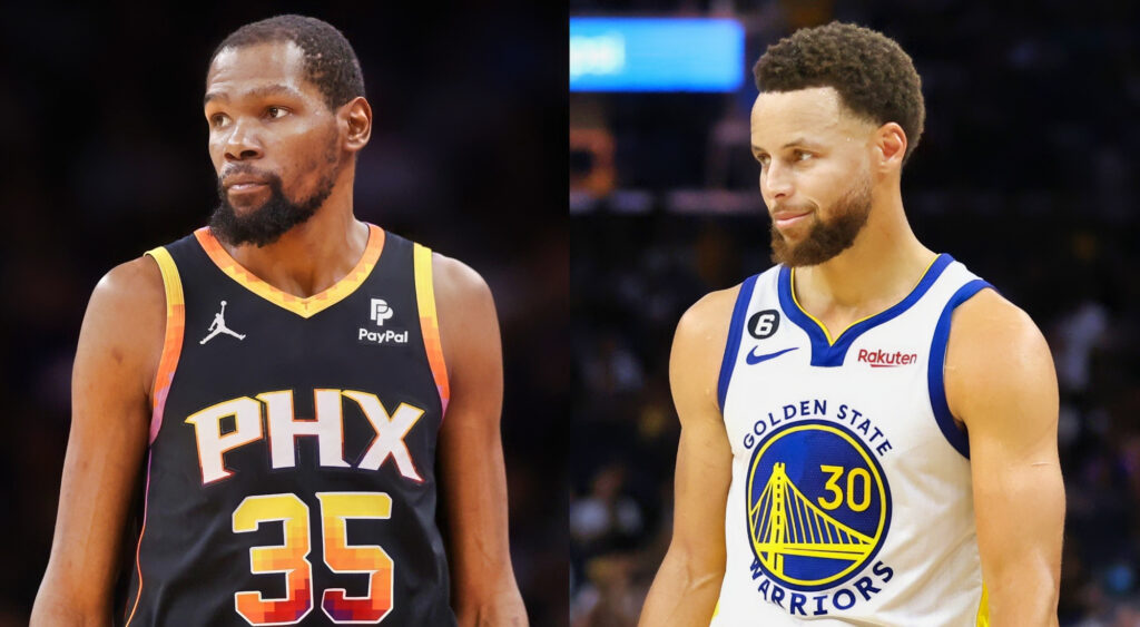 Kevin Durant’s Shocking Stephen Curry Snub From Perfect Starting 5 Leads To The Internet’s Wild Reactions