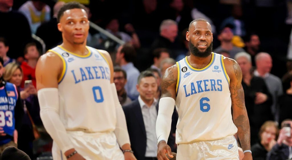 Russell Westbrook's blunt reaction to LeBron James raising concerns over their equation