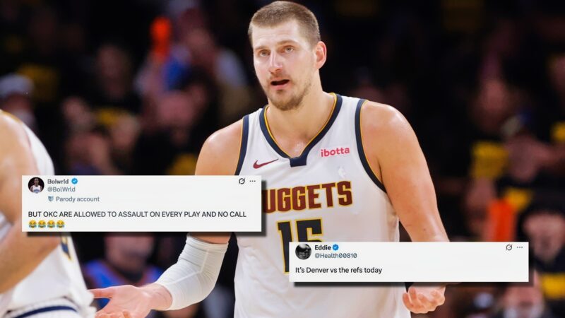 Social Media Had Plenty To Say After Nikola Jokic Fouled Out In Stunning Third-Quarter Exit During Game 2