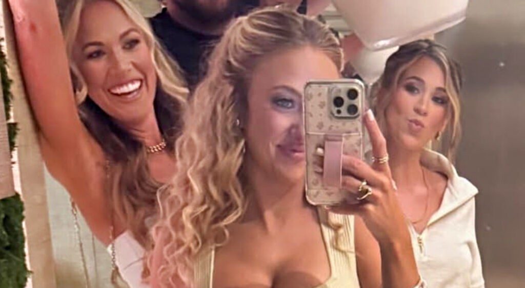 PHOTOS: Brittany Mahomes And Her Girlfriends Are Going Viral After Instagram Blocked Their Photo For Being Too Revealing At F1 Grand Prix Race