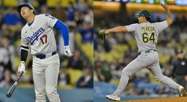 Athletics Catcher Jhonny Pereda Did The Smartest Thing After Striking Out Shohei Ohtani