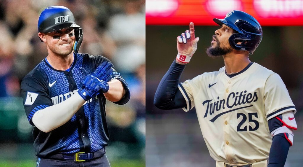 Spencer Torkelson and Byron Buxton
