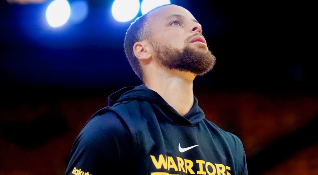 Stephen Curry's uncertain availability for the game 2 due to his hamstring injury
