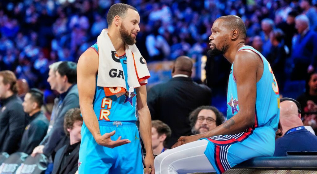 Stephen Curry and Kevin Durant's good bond makes them the NBA's best duo