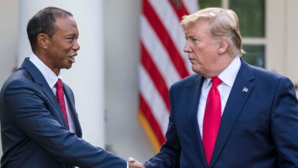 Tiger Woods Delivers Jaw-Dropping Message To Donald Trump During Surprise White House Visit