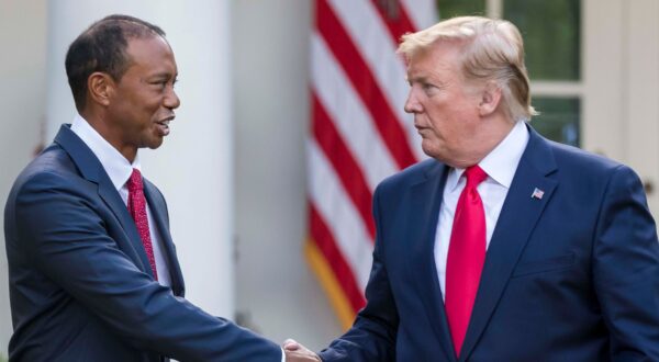 Tiger Woods Stuns Trump in Secret Visit