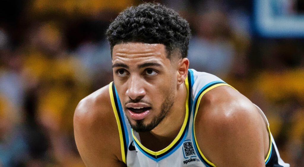 Tyrese Haliburton opened with a two-word remark, saying, "Overrate that," as Cavaliers fans tried to rattle Haliburton by chanting “overrated."