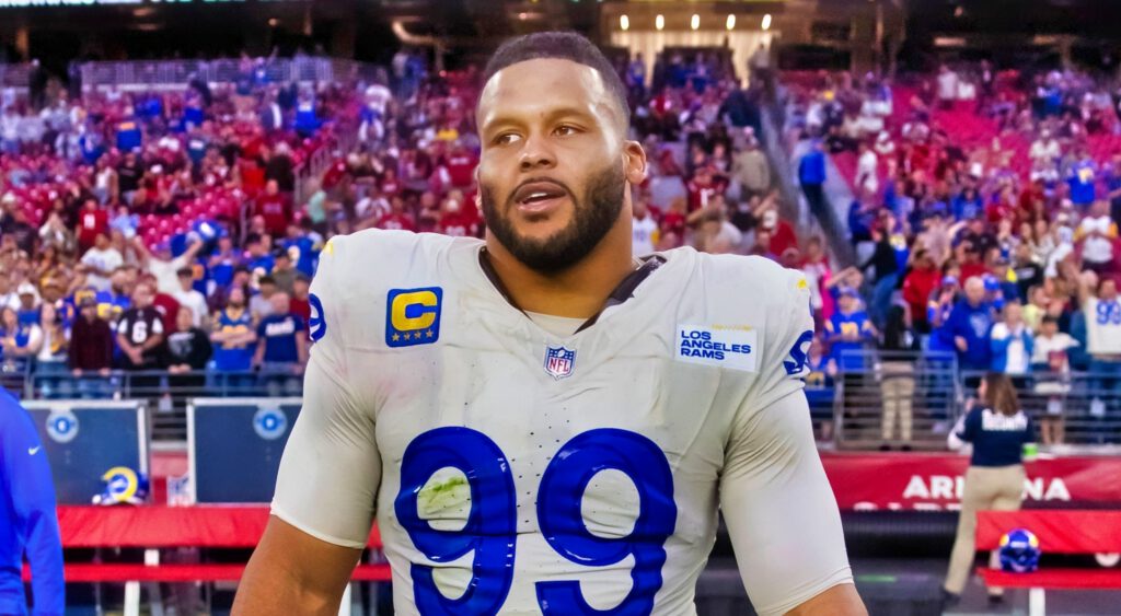Aaron Donald is uniform