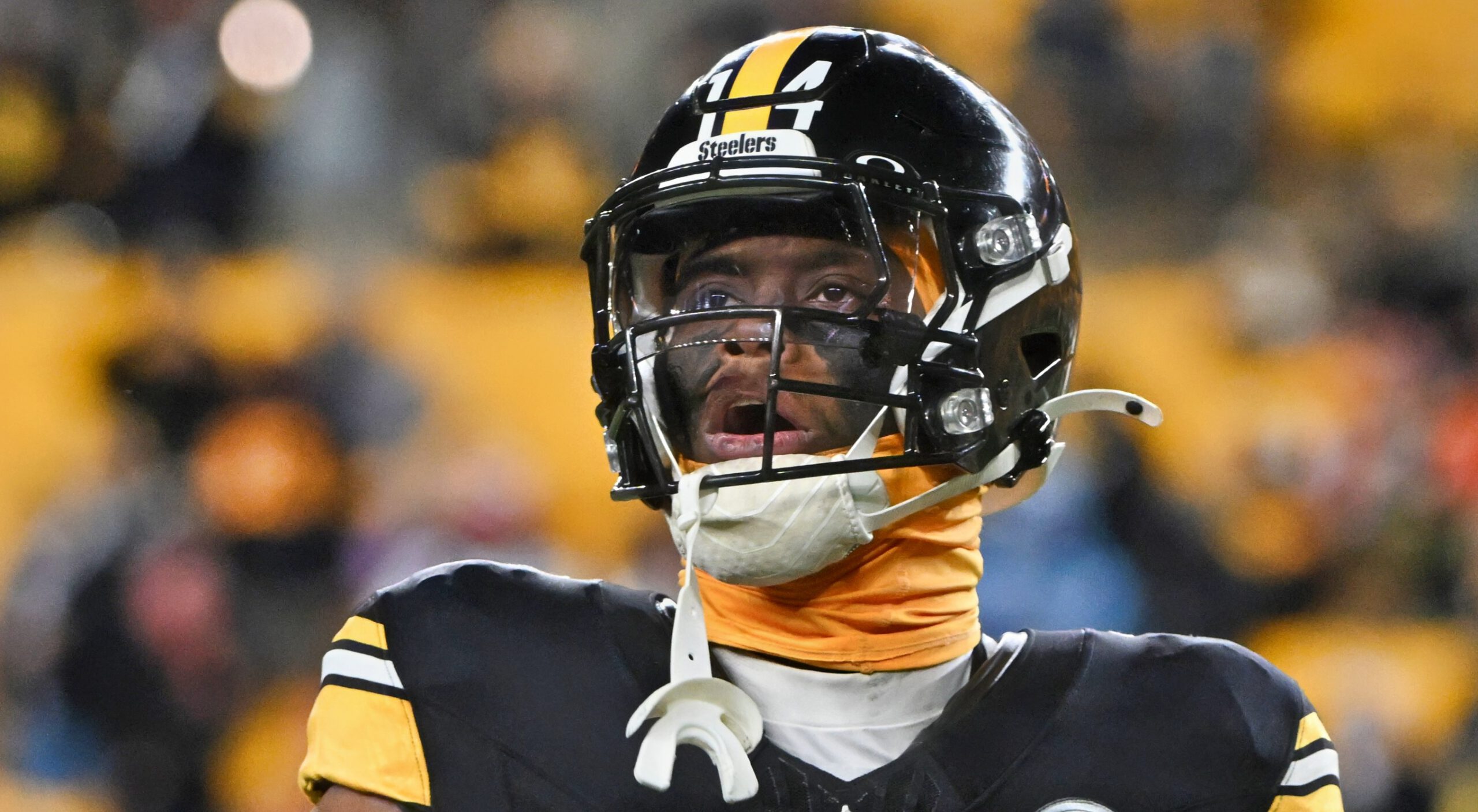 George Pickens in Steelers uniform