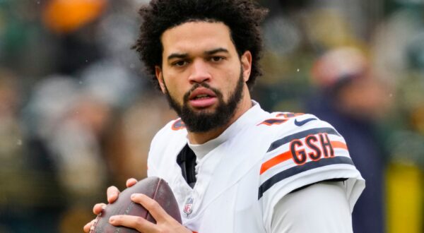 Caleb Williams in uniform