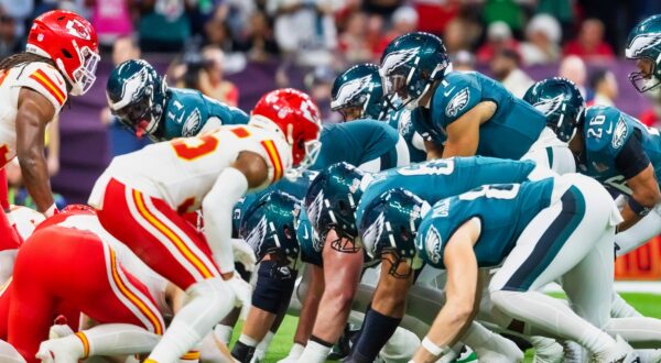 Philadelphia Eagles getting set for the Tush Push