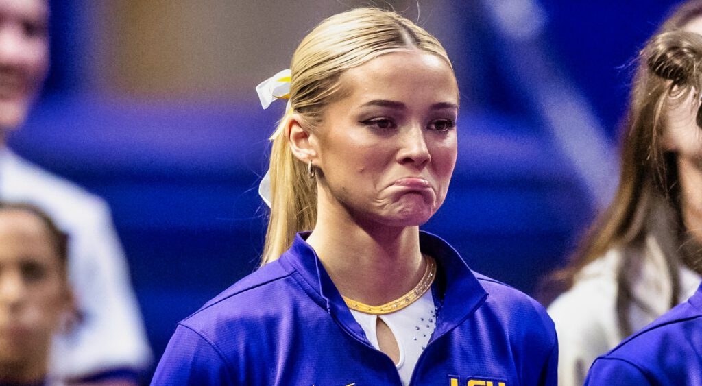 Olivia Dunne in gymnastics uniform