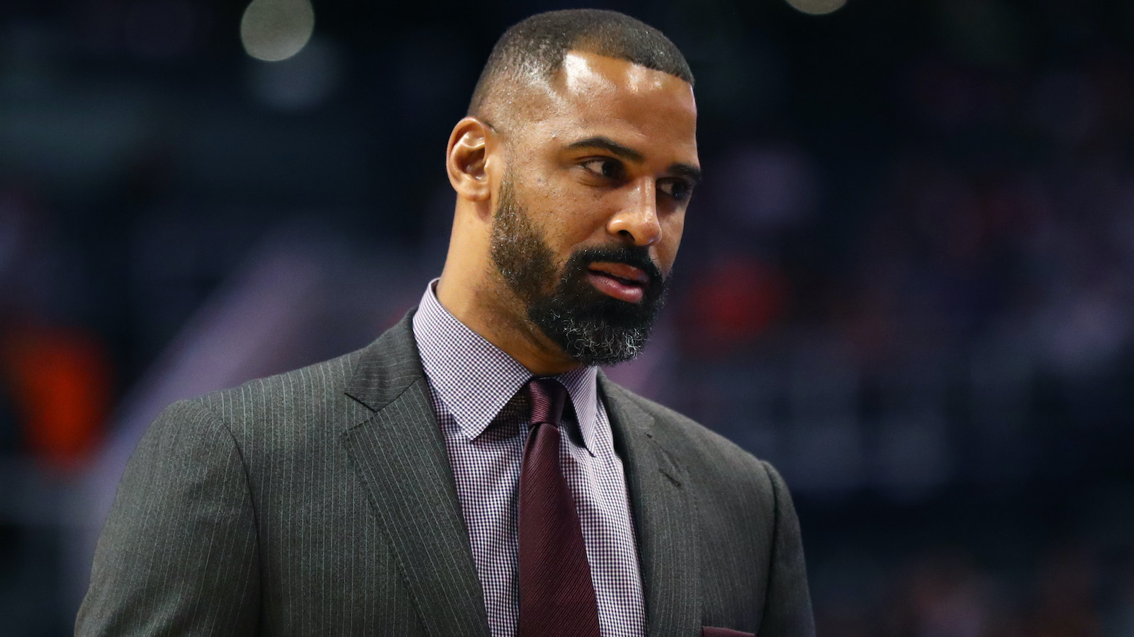Ime Udoka on the sideline