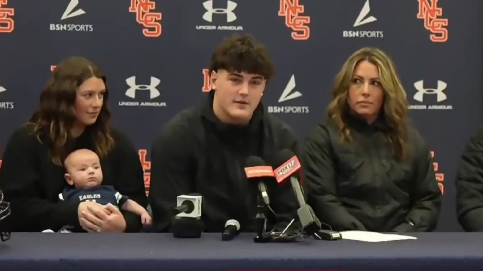 Jared Curtis at the podium