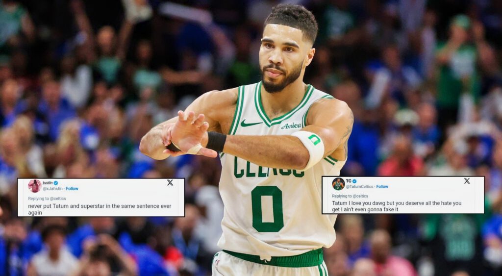 The backlash against Jayson Tatum reached new levels after the Celtics dropped Game 2 to the New York Knicks with a nail-biting 91-90 finish