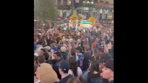 Knicks fans flood streets after Game 4 win over Celtics