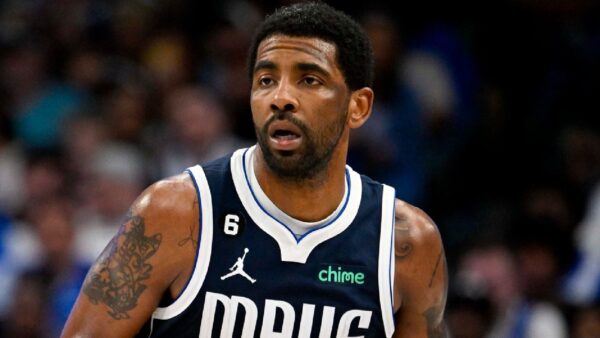 Kyrie Irving has notable reaction to Mavericks winning draft lottery