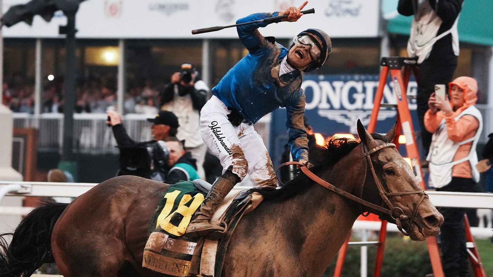 Sovereignty after winning the Kentucky Derby