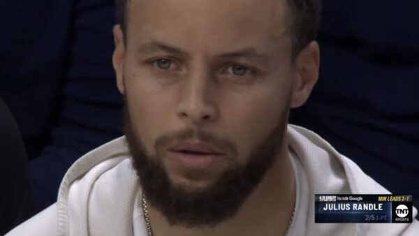 Steph Curry goes viral for reaction on bench during Warriors’ season-ending loss