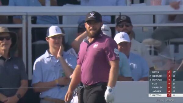 Tyrrell Hatton caught dropping F-bomb on hot mic