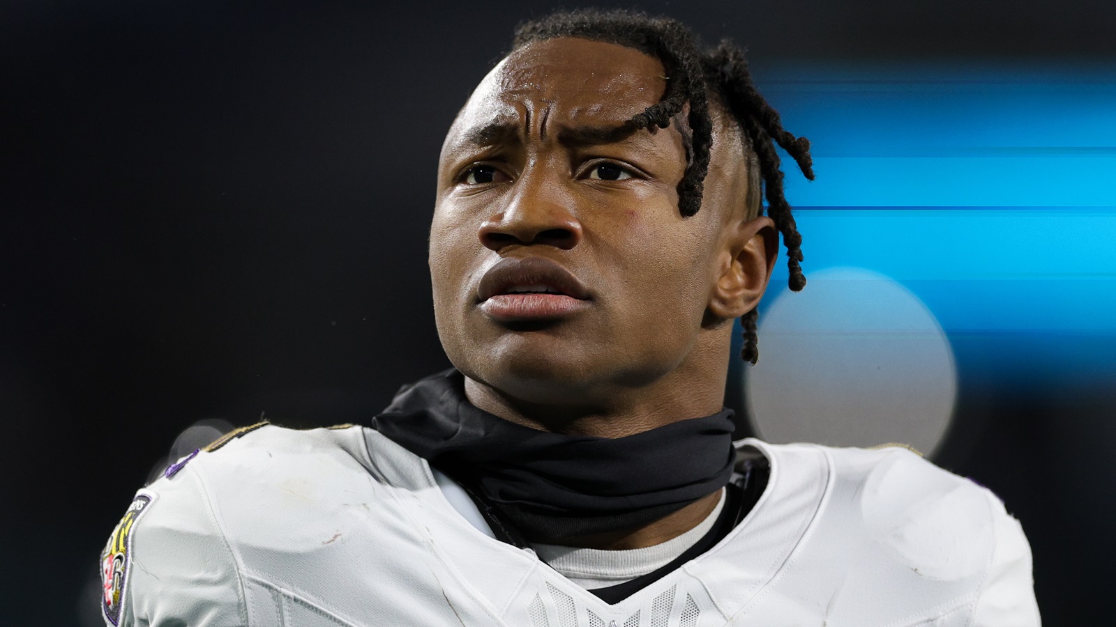 Zay Flowers on the field