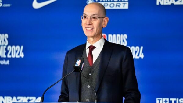 Adam Silver Breaks Silence On Why NBA Finals Court Decals Are Now Digital Instead Of Physical