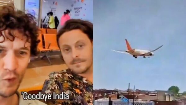 VIDEO: Frightening New Footage Shows Two Air India Passengers Smiling, Unaware That Crash Would Soon Claim Their Lives