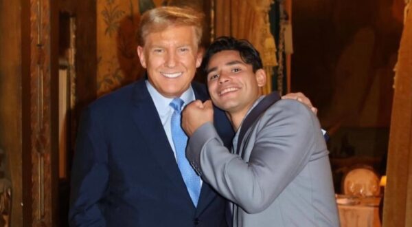 Ryan Garcia and Donald Trump