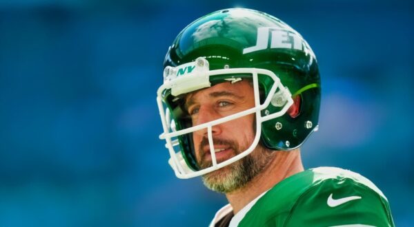 New York Jets quarterback Aaron Rodgers