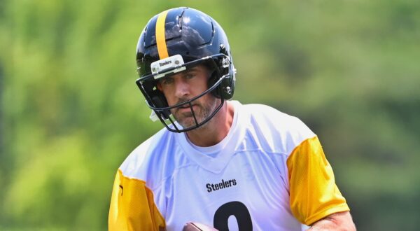 Aaron Rodgers in uniform