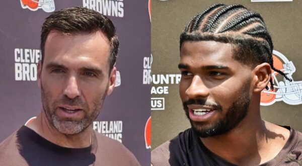 Joe Flacco and Shedeur Sanders.